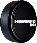 Black Hard Plastic & Vinyl Tire Cover U291
