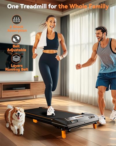 Compact Under Desk Treadmill with Remote Control P6425