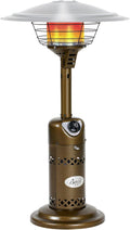 Patio Heater Gas Portable Tabletop Heater Propane with Adjustable Thermostat G57011