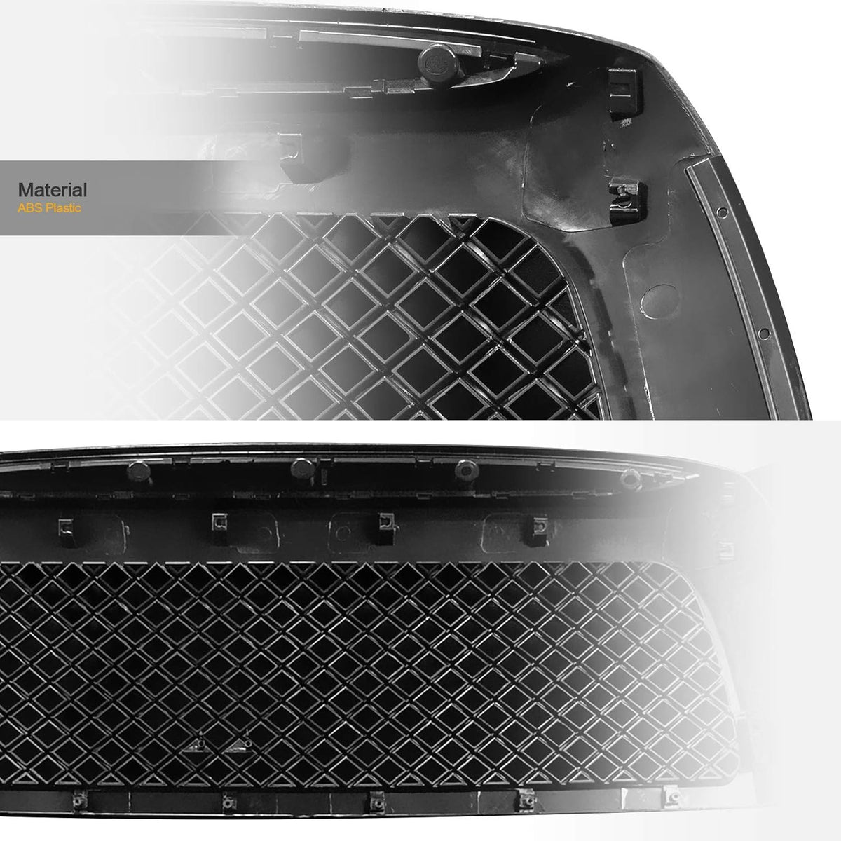 Black Mesh Front Hood Bumper Grille M591981