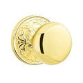 Polished Brass Double Dummy Door Knob X802