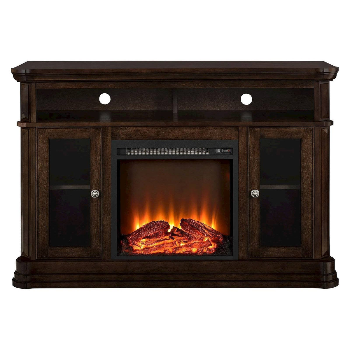 Espresso Fireplace TV Console M434607