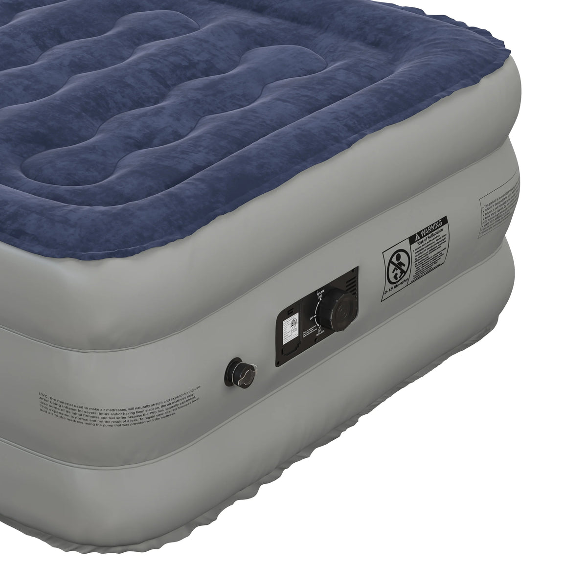 18 inch Air Mattress with Internal Electric Pump and Carrying Case - Twin O86937