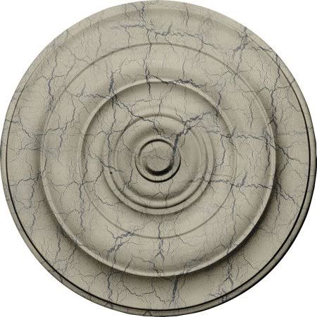 18x22OD x 1 1/2x22P Hand-Painted Ceiling Medallion I569070