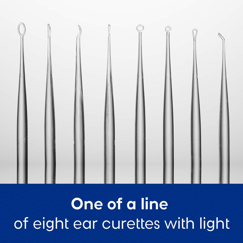 Lighted FlexLoop Ear Curette Tool, 52 Piece Set N590