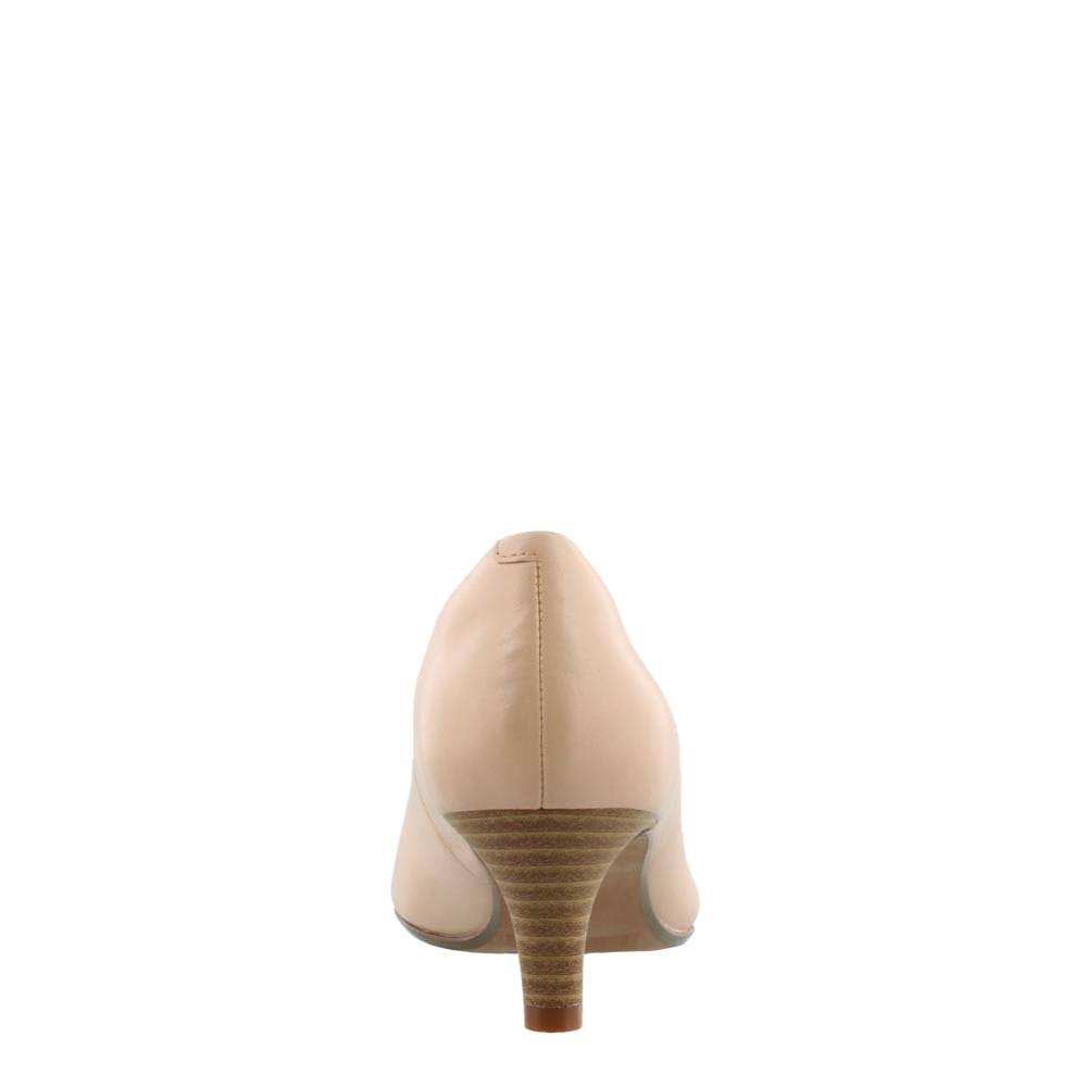 Leather Pumps, Size 7 Medium, Nude E4193