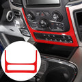 Chrome ABS Center Console Panel Trim Cover Pack of 2 E60349
