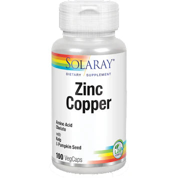 Zinc Copper 100 vcaps A2174