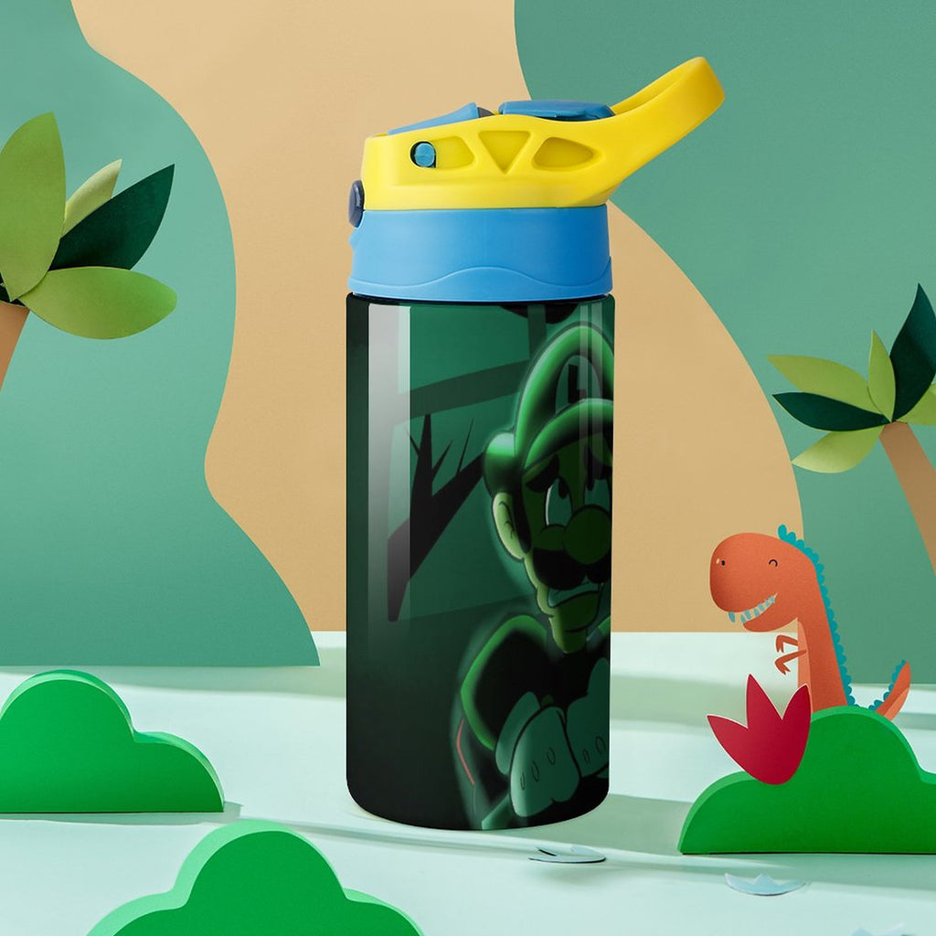 Insulated Stainless Steel Water Bottle with Straw U26385
