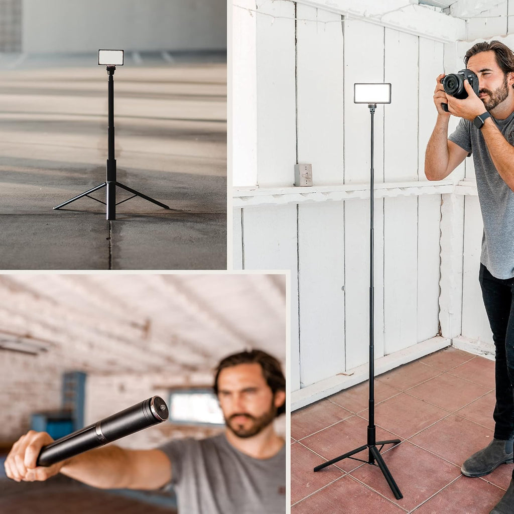 Adjustable 5ft Aluminum Light Stand Tripod O586