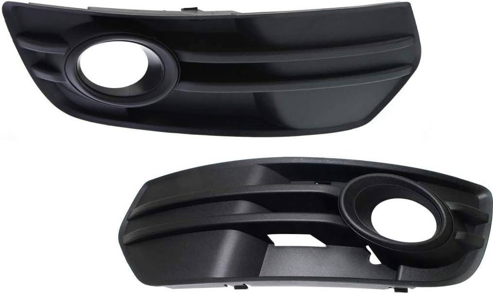 Fog Light Cover for Audi Q5 2009-2012, Driver and Passenger Side Pair, Primed N66984