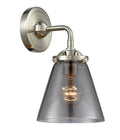 Brushed Satin Nickel Small Cone 1 Light Sconce I45553