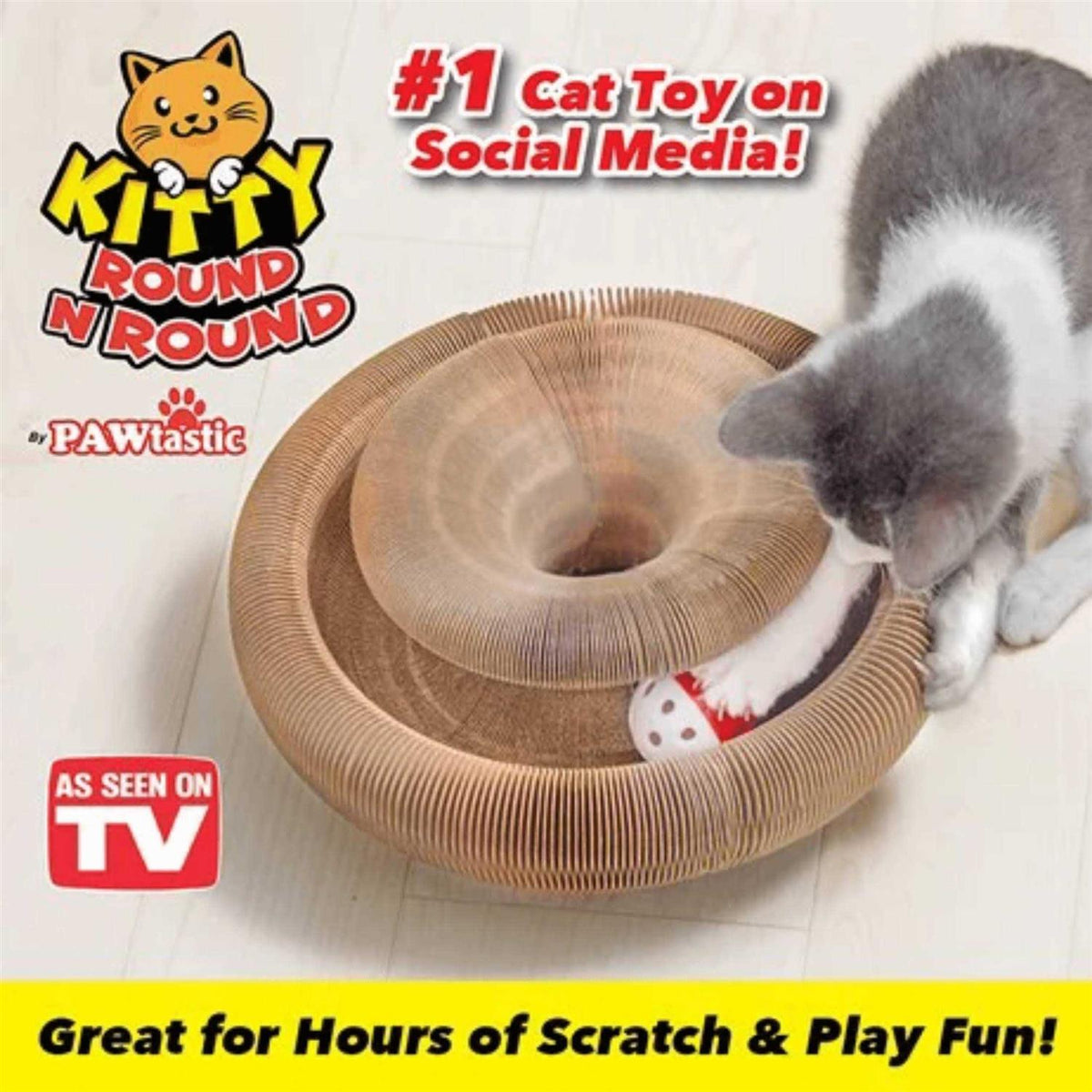 Round Cat Toy X754