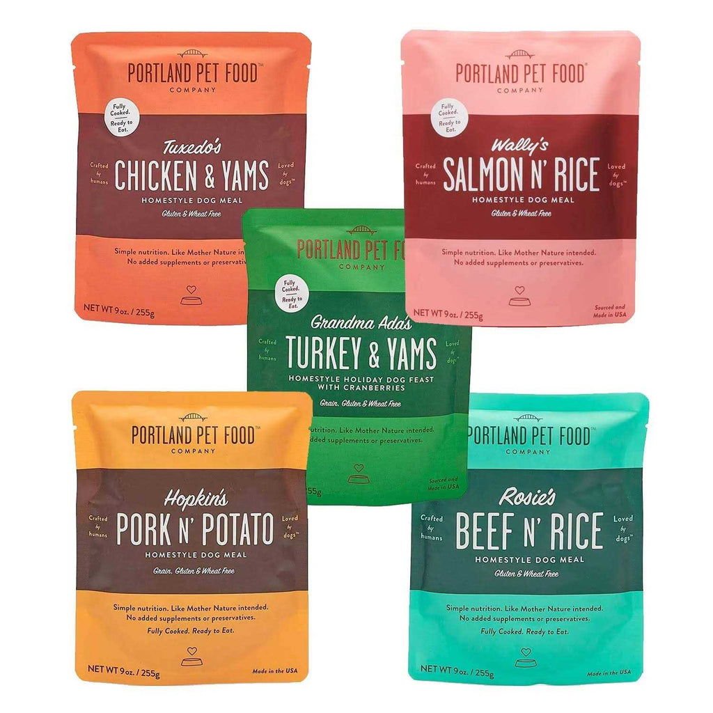 Human-Grade Dog Food Pouch D874