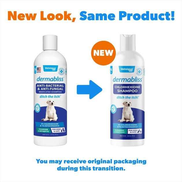 Chlorhexidine Shampoo 16 Oz Bottle For Dogs R84018