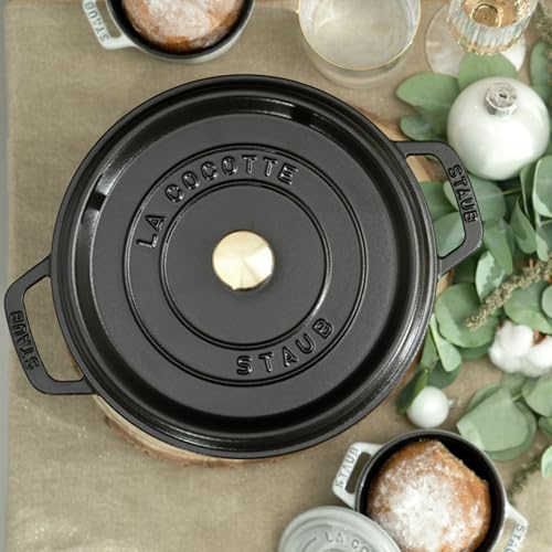 Black Matte Cast Iron Dutch Oven 5.5-qt X208916