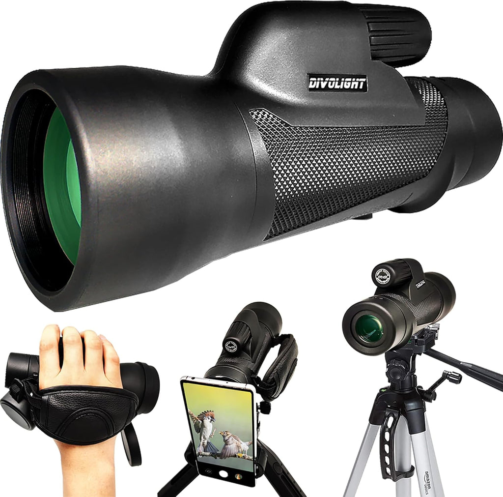 12x50 High Definition Waterproof Monocular J737819