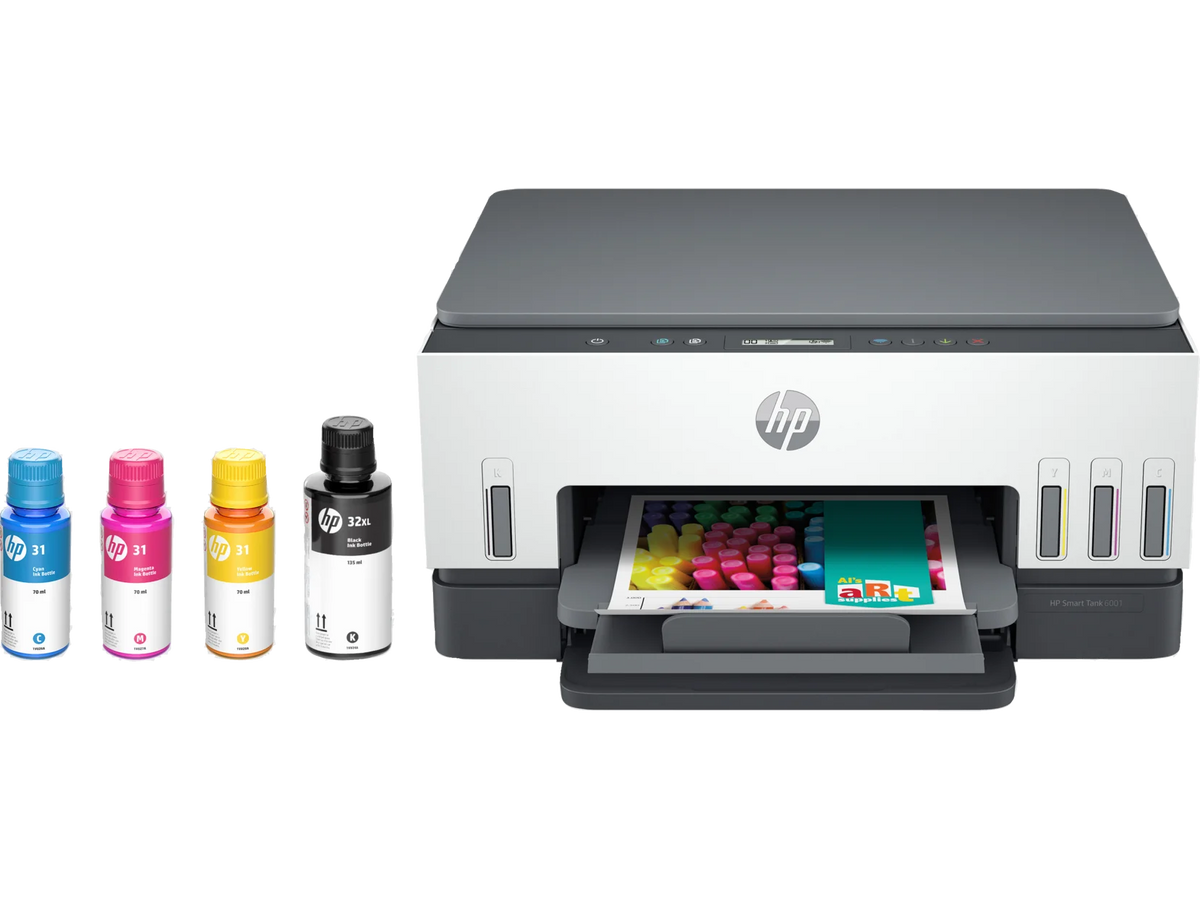 Smart Tank All-in-One InkJet Printer, Color, Print, Scan, Copy Q8400