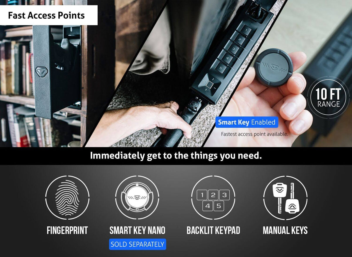 Biometric Bluetooth Slider Safe J65058