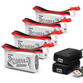 7.4V 850mAh LiPo Battery with JST Plug I1399