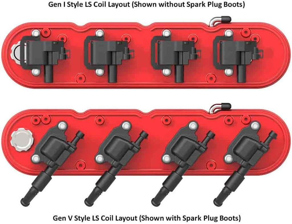 2-Piece Valve Cover Gloss Red L729303