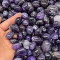 Natural Amethyst Rough Stone Crystal Quartz Mineral Specimen 100g A97264