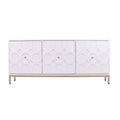 Antique White 3-Door Accent Cabinet W482