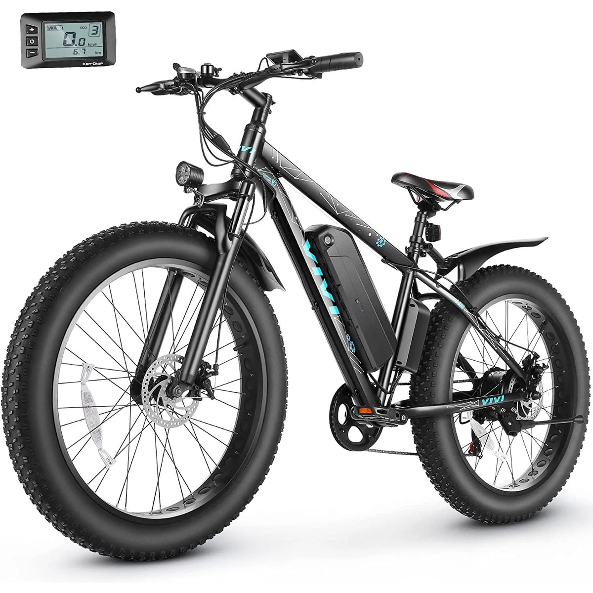 26 x 4.0 Fat Tire 500W All Terrain Electric Bike S734