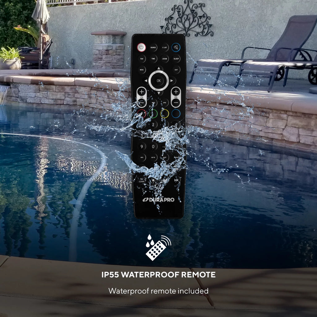 43" Outdoor 4K UHD LED TV with Waterproof Remote W216