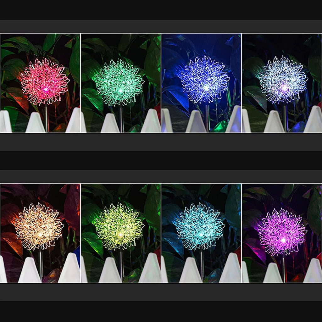 4 Pack Waterproof Solar LED Garden Lights W4887