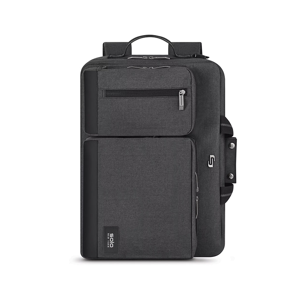 Gray Laptop Briefcase Backpack F723126