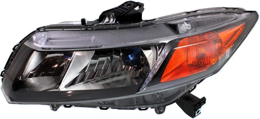 Headlight Assembly Pair for Honda Civic 2012 Hybrid W496660