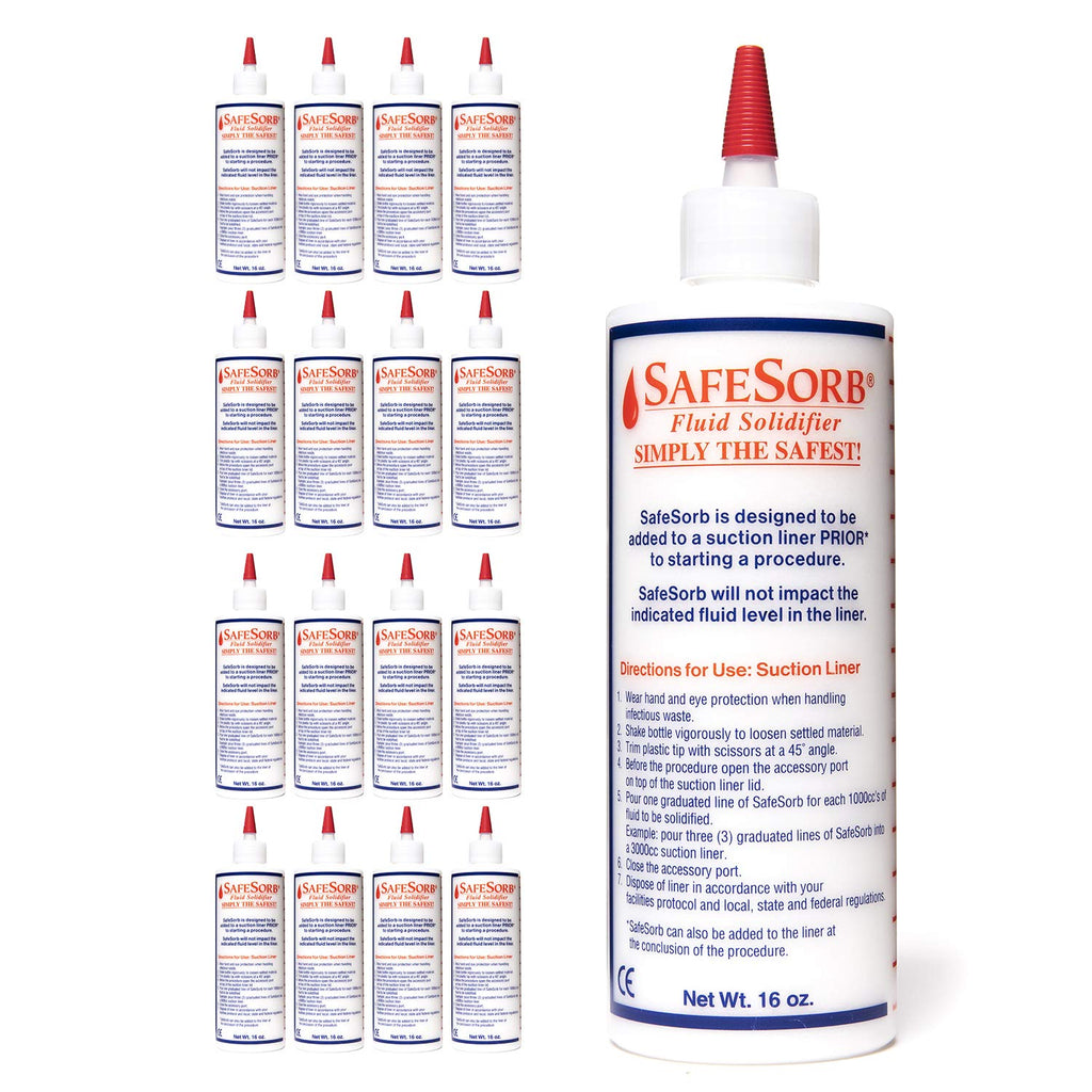 Spill Absorbent Powder, 16000cc, 16 Bottles Per Case J632