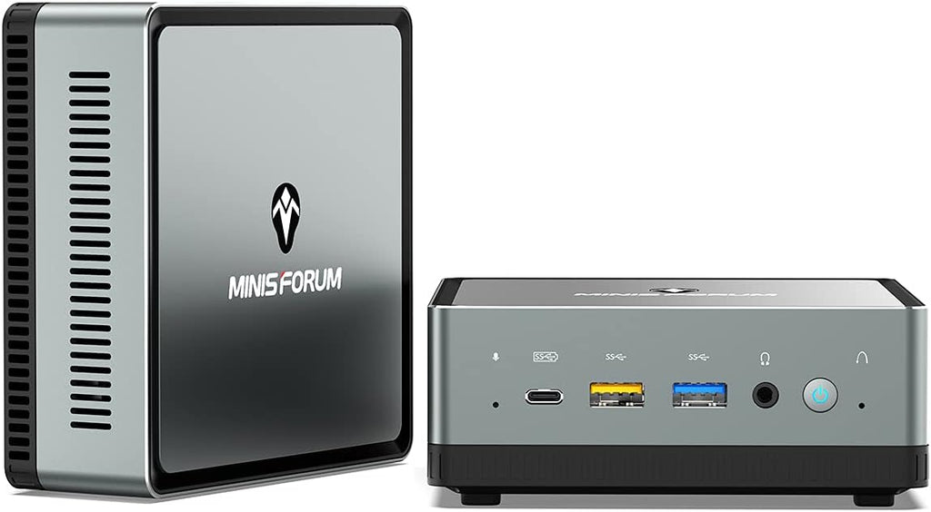 Mini PC AMD Ryzen 7 3750H 16 GB RAM 512 GB PCIe SSD Radeon RX Vega 10 Graphics Dual WiFi BT 5.1 HDMI Display USB-C RJ45 4X USB 3.0 Ports Small Form Factor L878