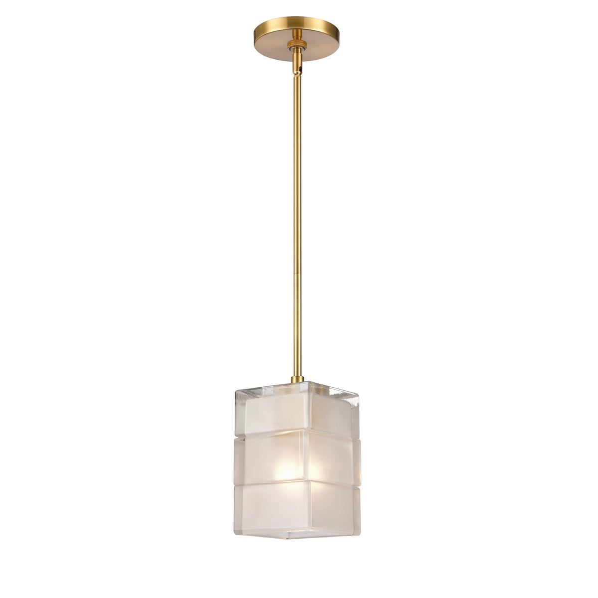 6-Inch Wide Ice Blocks Pendant I585028