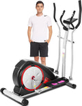 Elliptical Machine with Magnetic Resistance and LCD Monitor O8023