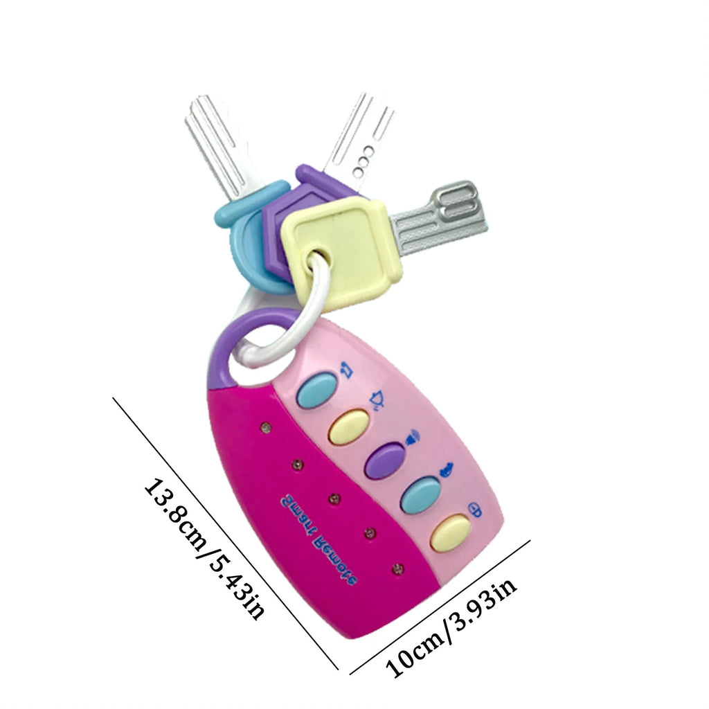 Educational Toy Car Keys With Light And Sounds A7961