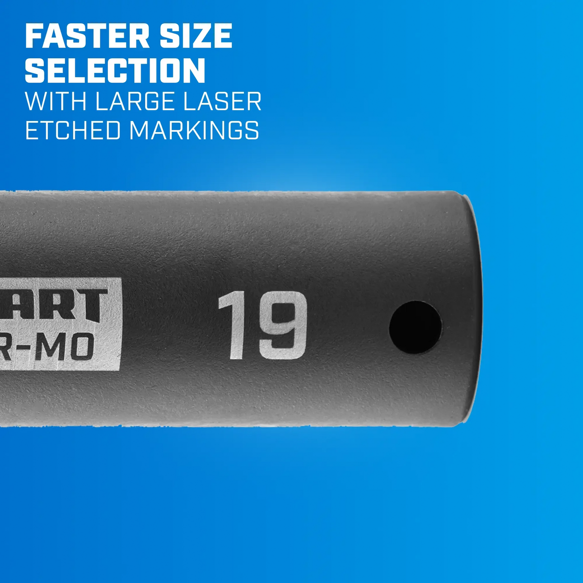 11 Piece 1/2 CR-MO Impact Rated Socket Set J87473