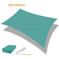 Turquoise Green Waterproof Knitted Shade Sail I5145