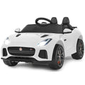 White Licensed Kids Ride on Car C3170