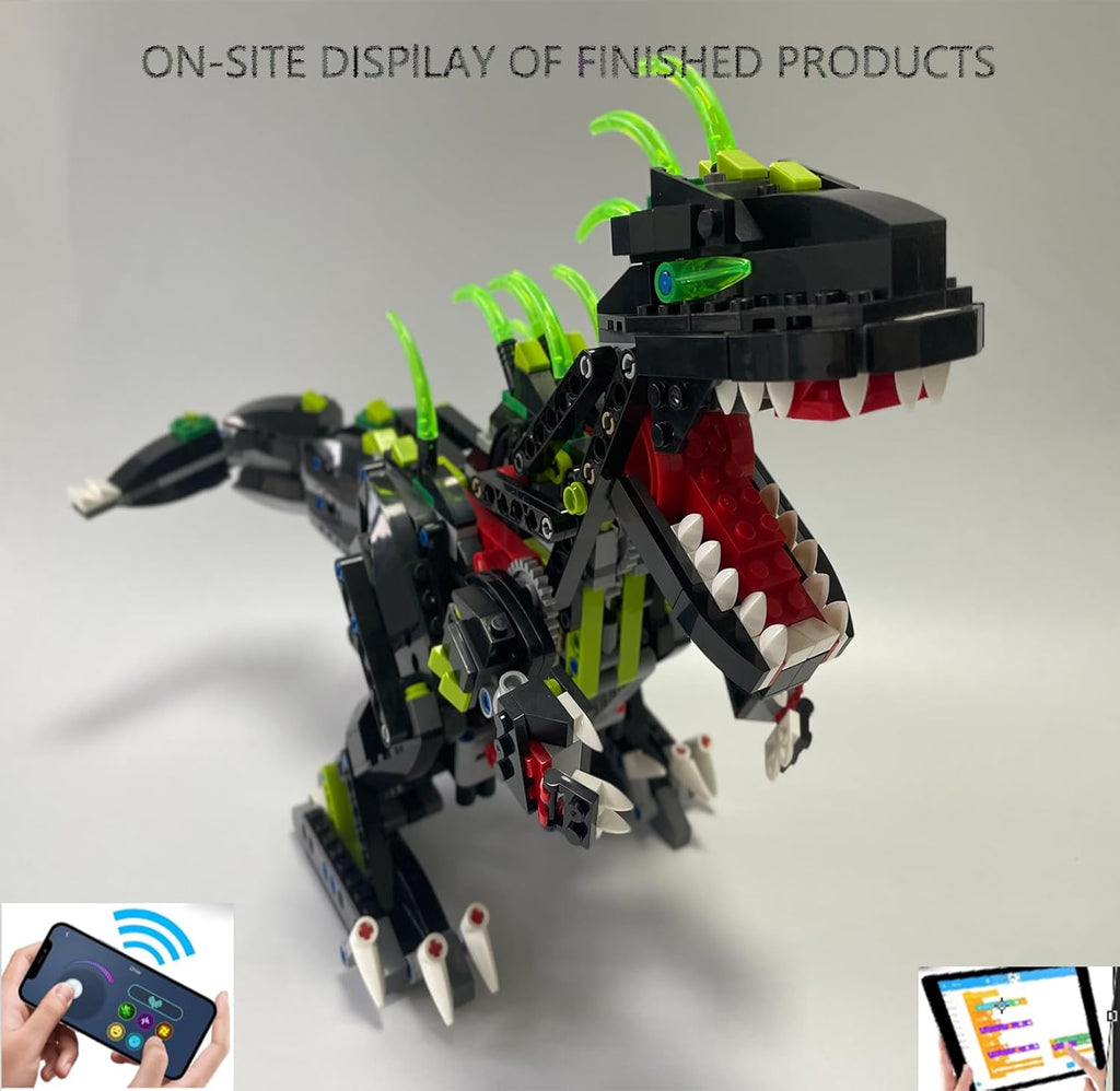 2 in1 Dinosaur Robot Building Kits X83878