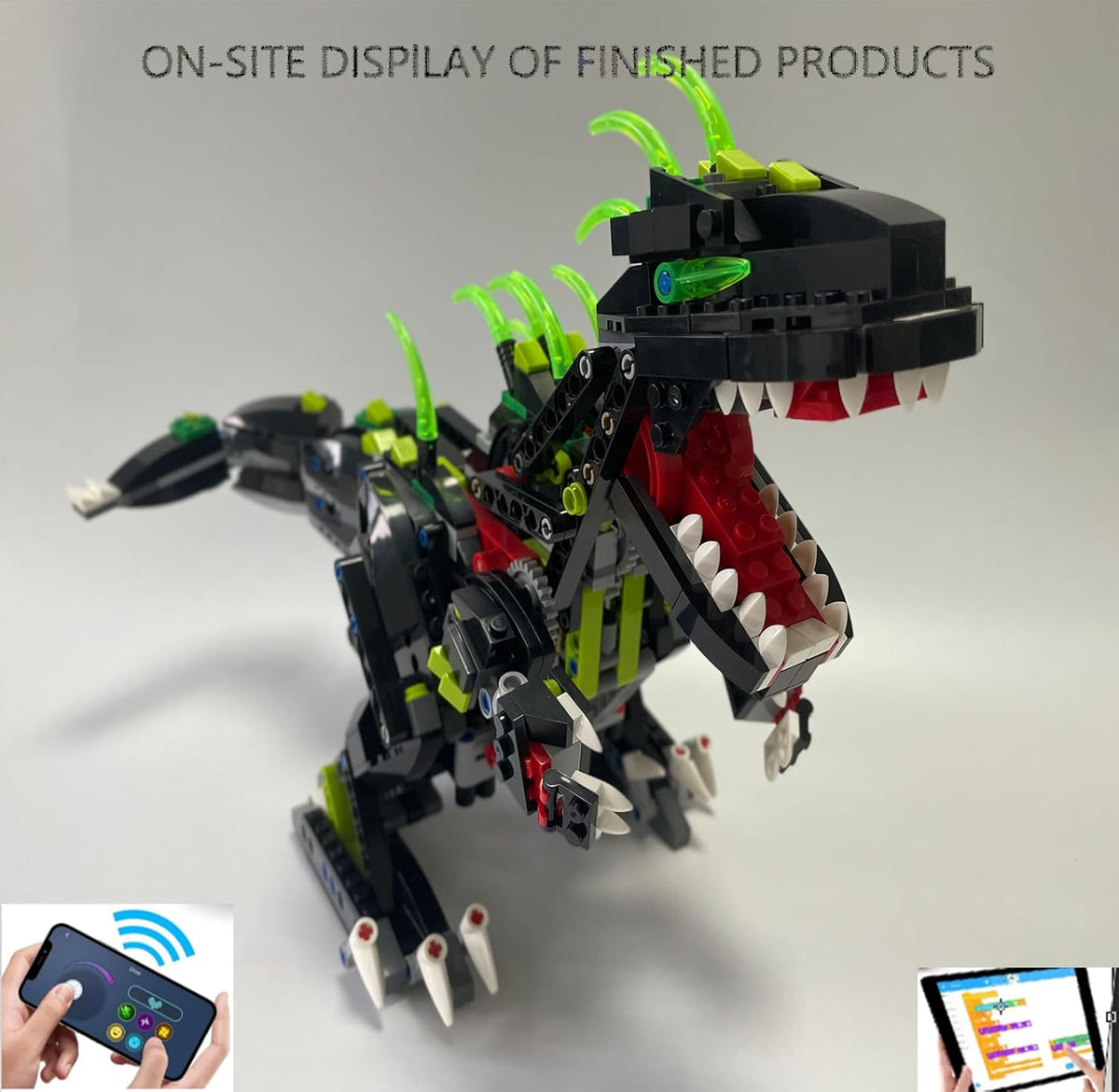 2 in1 Dinosaur Robot Building Kits X83878