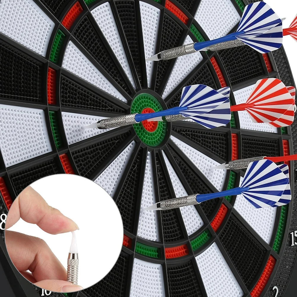 Electronic Hanging Dartboard with 6pcs Darts Q9788