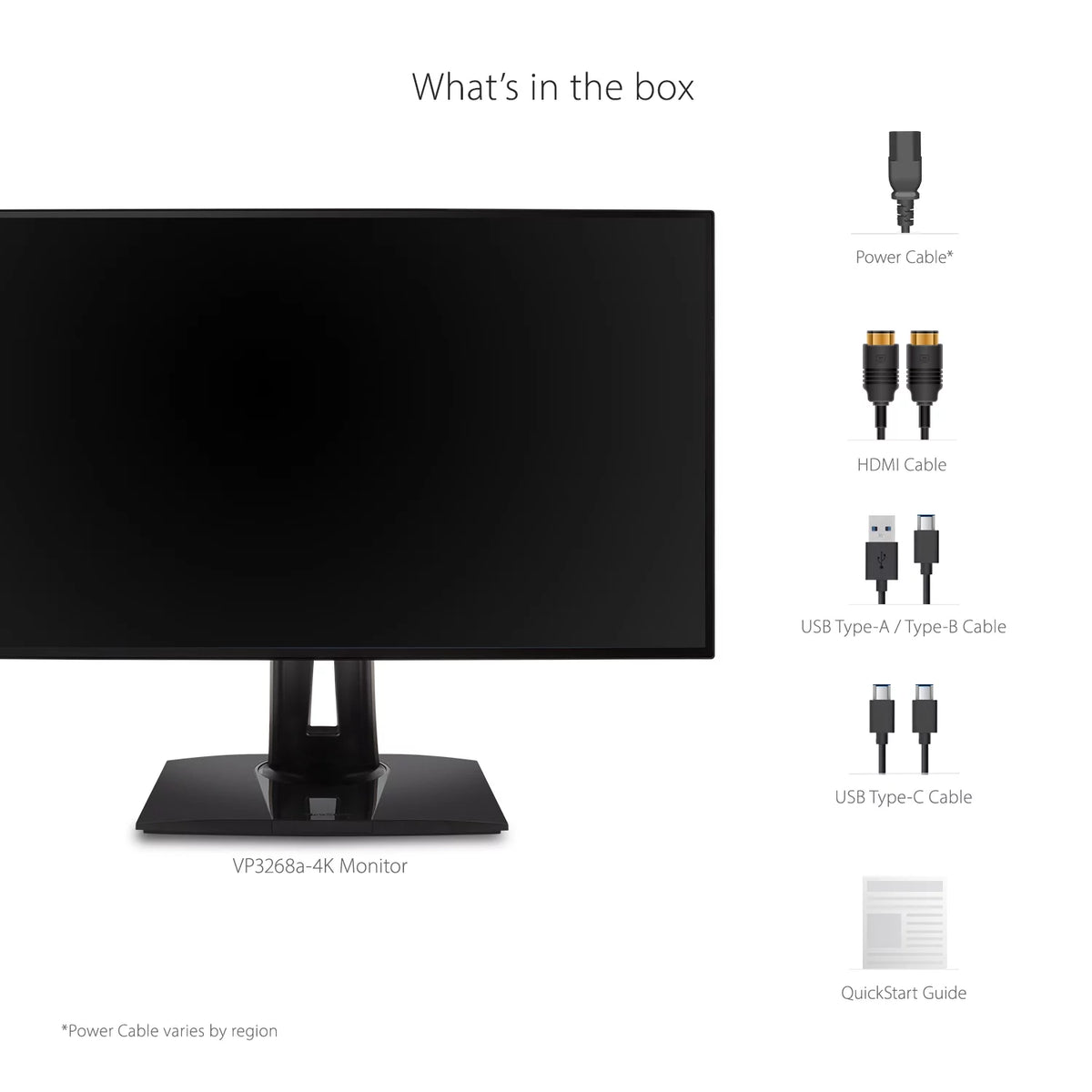 32 Inch IPS 4K Monitor with USB C P668