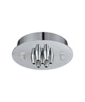7 Light Small Round Canopy in Polished Chrome Y88623