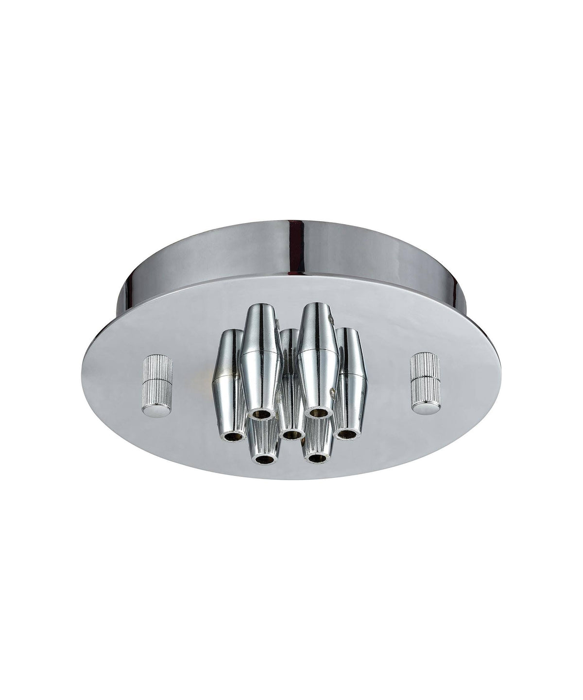 7 Light Small Round Canopy in Polished Chrome Y88623