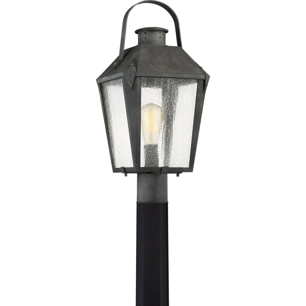 Mottled Black Outdoor Wall Light D99331