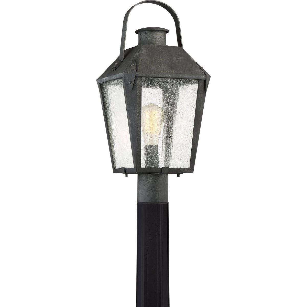 Mottled Black Outdoor Wall Light D99331