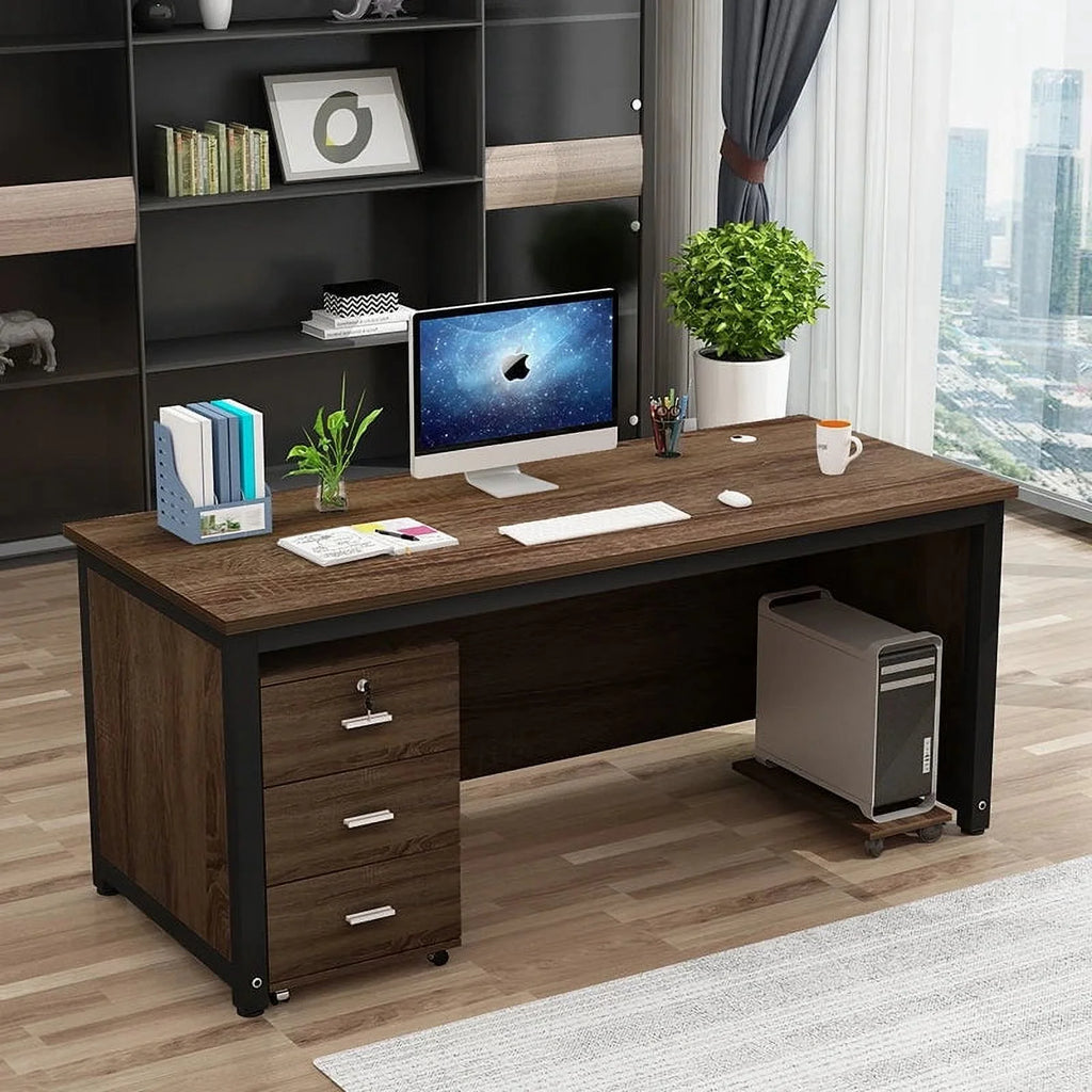 Monitor Desk with Drawers T629881