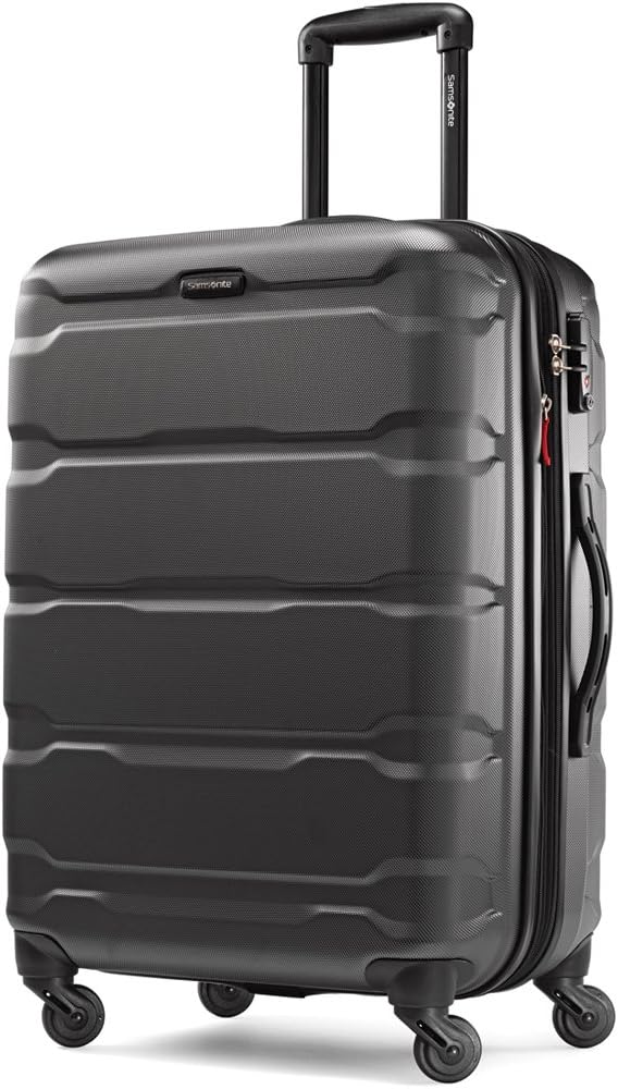Black Hardside Spinner 2-Piece Luggage Set 24 Inch and 20 Inch K980482